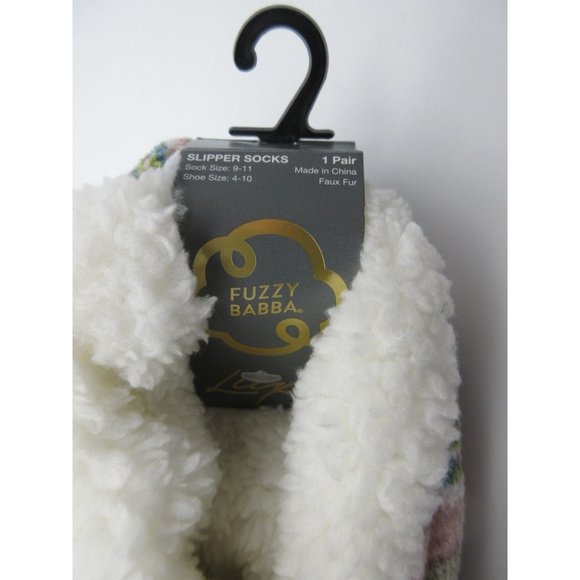 Fuzzy Babba women's pom pom slipper socks - Picture 6 of 8